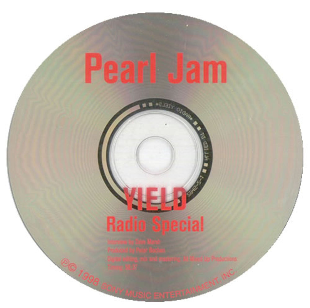 Pearl Jam Yield Radio Special US Promo CD album (CDLP) 294521