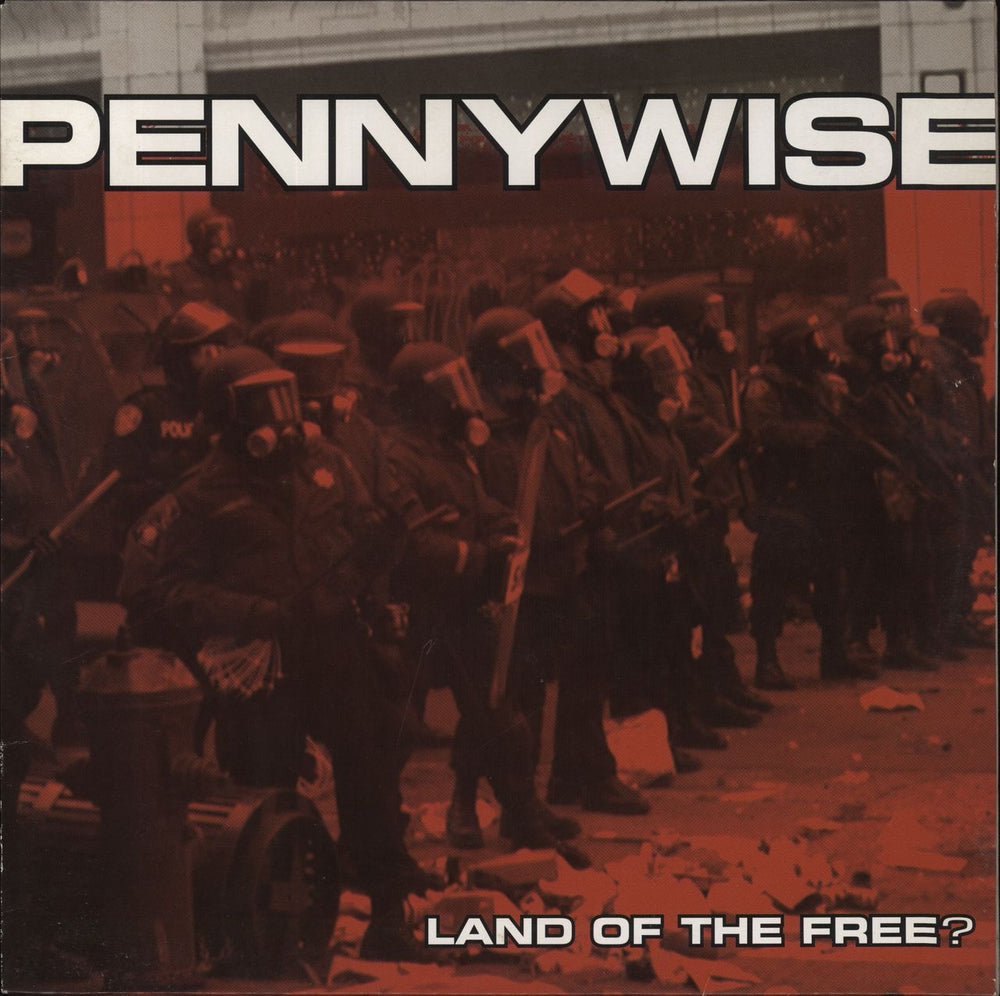 Pennywise Land Of The Free? US vinyl LP album (LP record) 86600-1