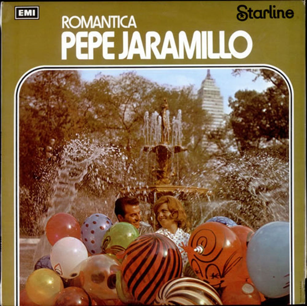 Pepé Jaramillo Romantica UK vinyl LP album (LP record) SRS5081