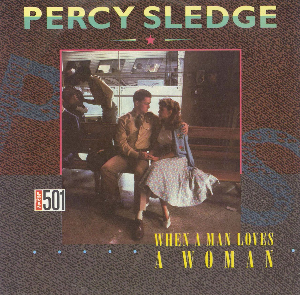 Percy Sledge When A Man Loves A Woman + Sleeve German 7" vinyl single (7 inch record / 45) 11426