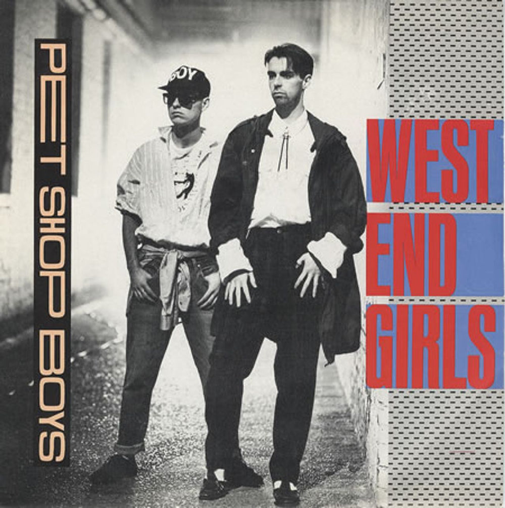 Pet Shop Boys West End Girls - Paper picture sleeve UK 7" vinyl single (7 inch record / 45) R6115