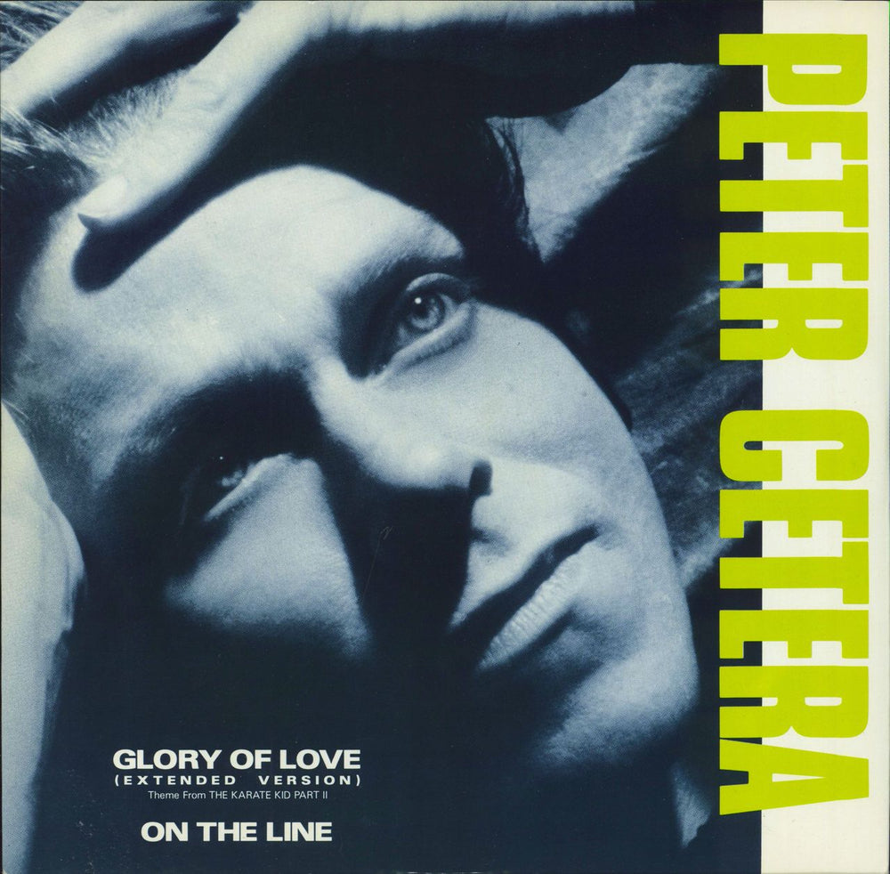 Peter Cetera Glory Of Love UK 12" vinyl single (12 inch record / Maxi-single) W8662T