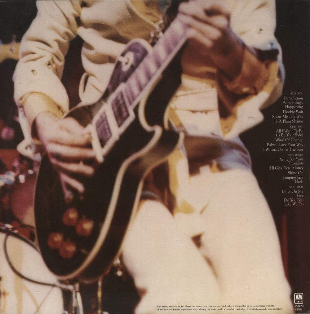 Peter Frampton Frampton Comes Alive! - Hype/Price Stickered UK 2-LP vinyl record set (Double LP Album)