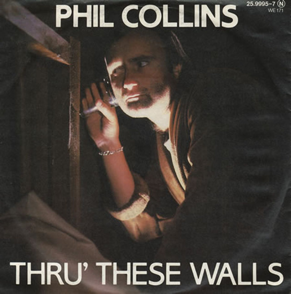 Phil Collins Thru' These Walls German 7" vinyl single (7 inch record / 45) 25.9995-7