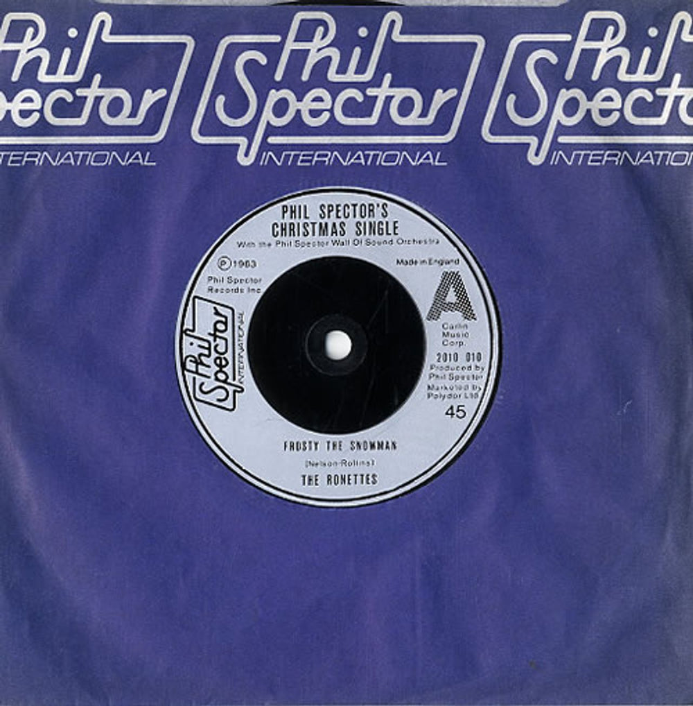 Phil Spector Phil Spector's Christmas Single UK 7" vinyl single (7 inch record / 45) 2010010