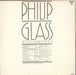 Philip Glass Glassworks Dutch vinyl LP album (LP record)
