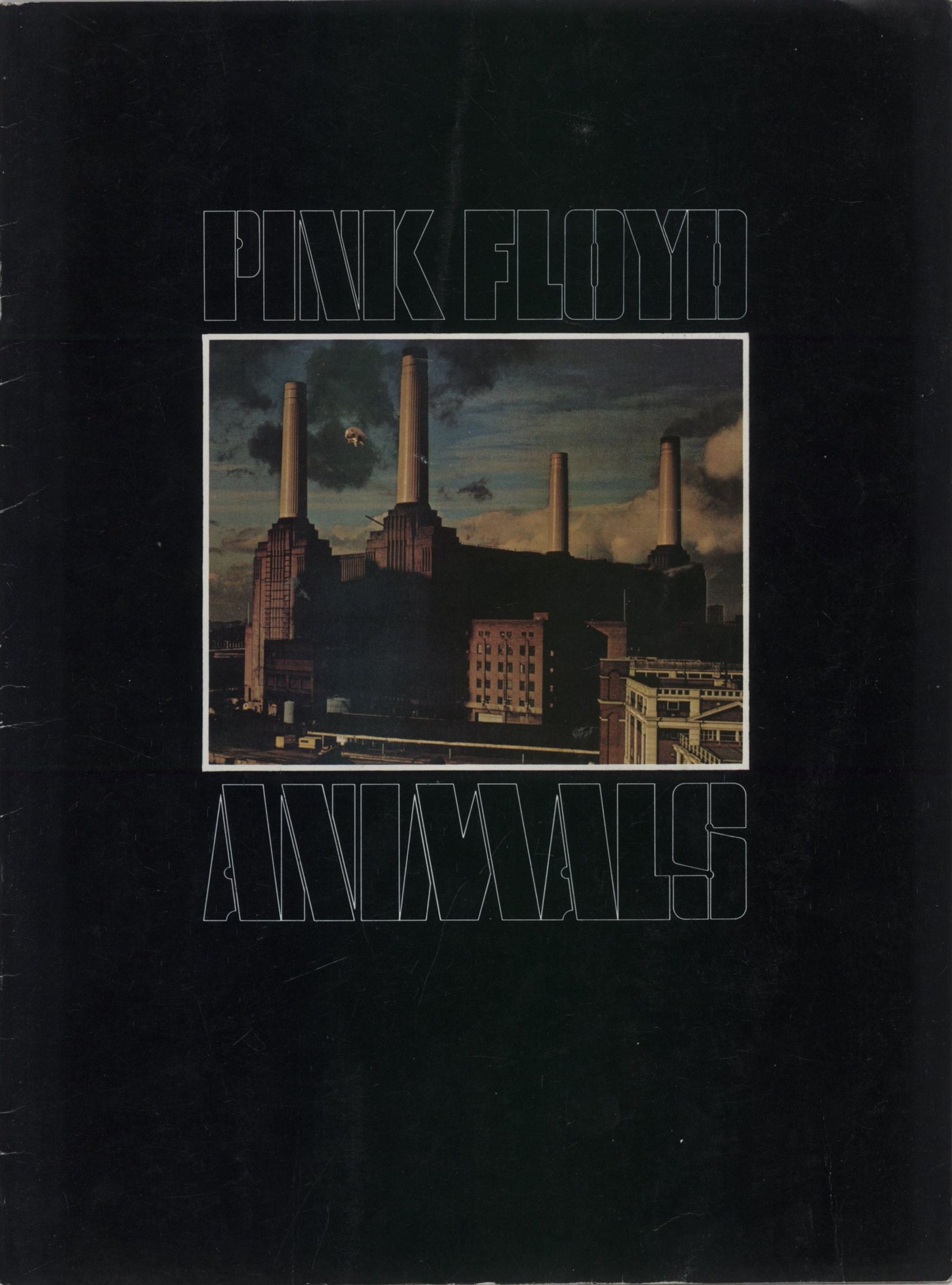 Pink Floyd Animals UK tour programme TOUR PROGRAM