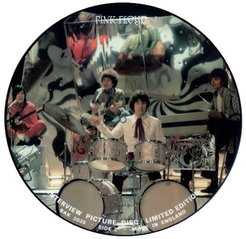 Pink Floyd Interview UK picture disc LP (vinyl picture disc album) PINPDIN232440