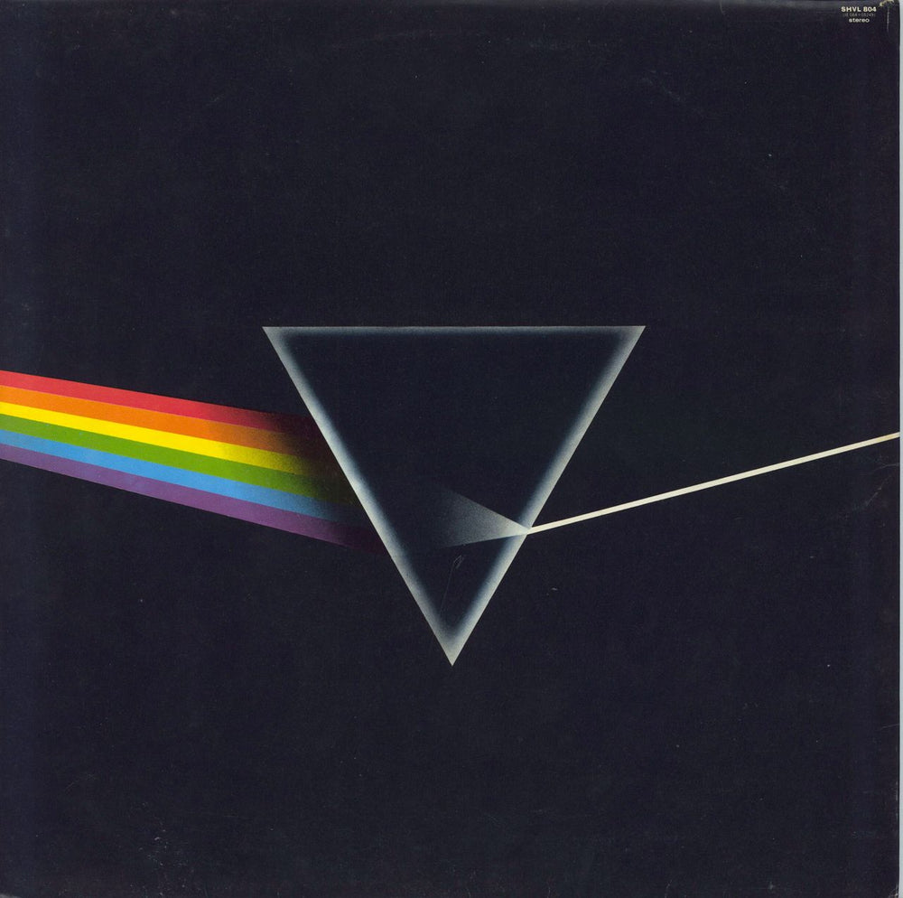 Pink Floyd The Dark Side Of The Moon - 2nd - VG UK vinyl LP album (LP record)