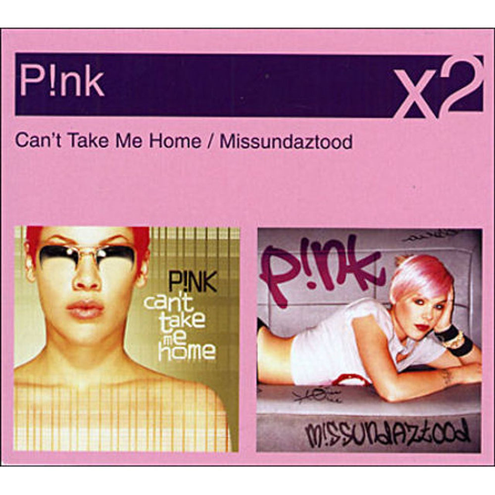 Pink x2 Australian 2 CD album set (Double CD) 82876718772