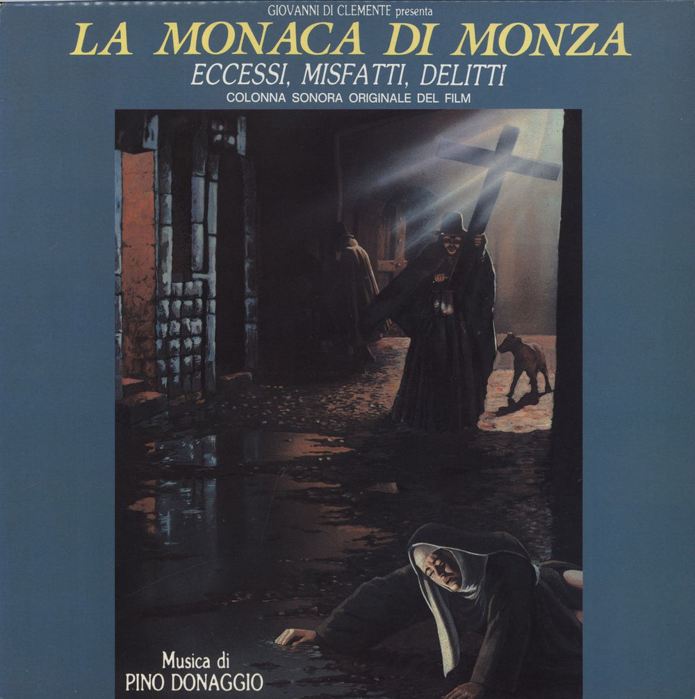 Pino Donaggio La Monaca Di Monza Italian vinyl LP album (LP record) 823942-1