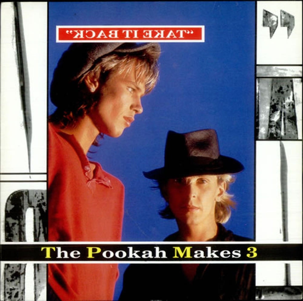 Pookah Makes 3 Take It Back - Sleeve Variant UK 7" vinyl single (7 inch record / 45) TEN31