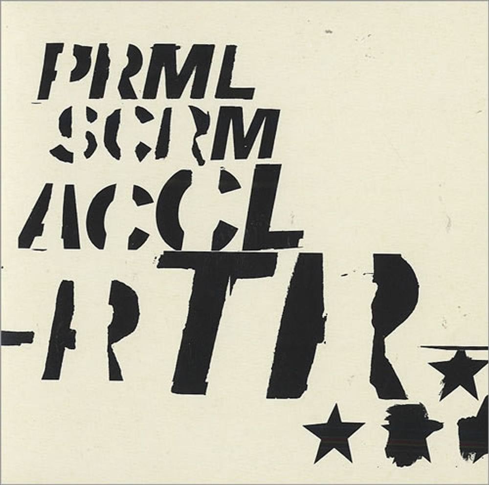 Primal Scream Accelerator UK Promo CD single (CD5 / 5") CRESCD333P