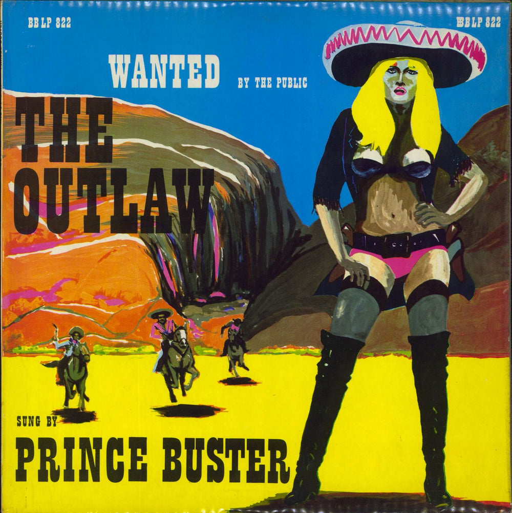 Prince Buster Queen Of The Outlaws - EX UK vinyl LP album (LP record) BBLP822