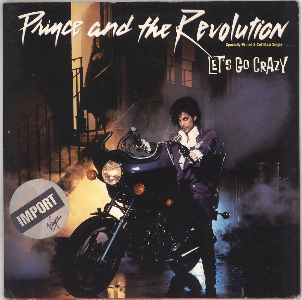 Prince Let's Go Crazy - EX US 12" vinyl single (12 inch record / Maxi-single) 9202460