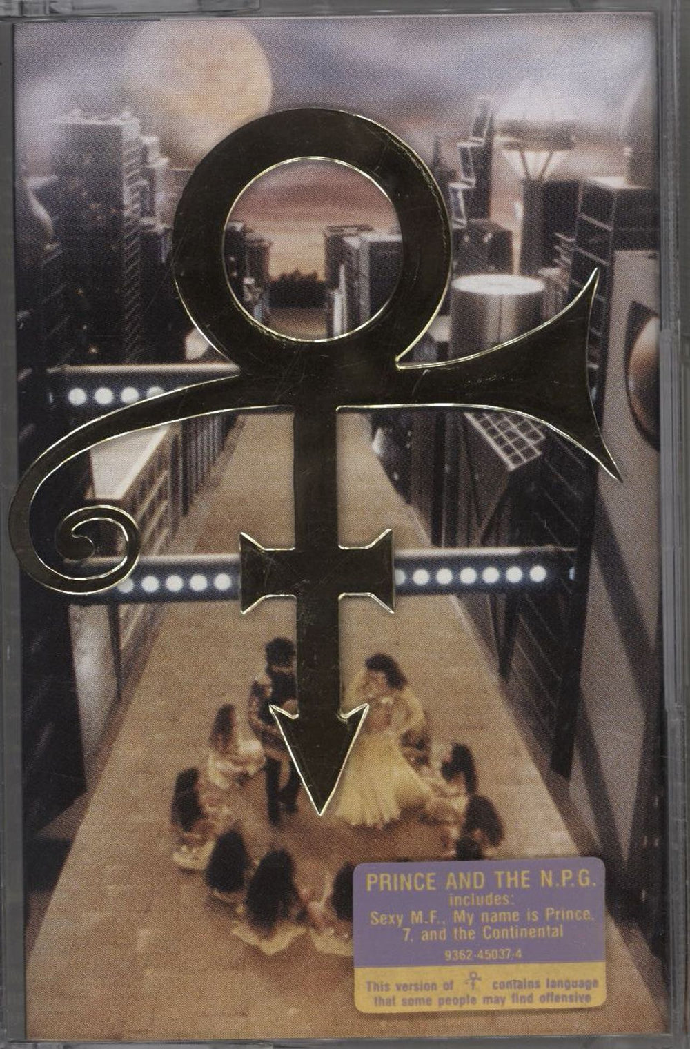 Prince Love Symbol UK cassette album WX490C