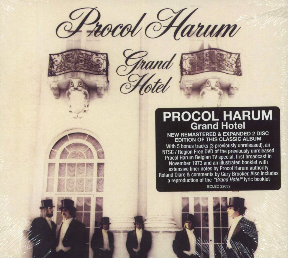 Procol Harum Grand Hotel: Expanded Edition - Sealed UK 2-disc CD/DVD set ECLEC22632
