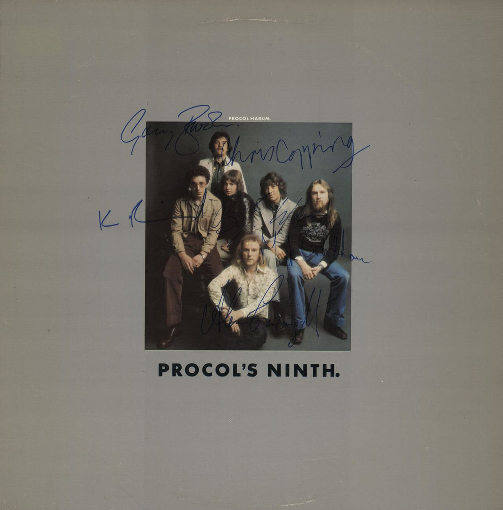 Procol Harum Procol's Ninth UK vinyl LP album (LP record) CHR1080