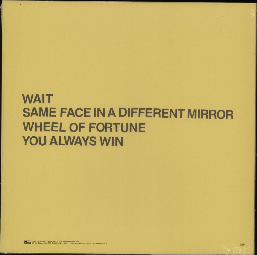 Protomartyr Consolation E.P. UK 12" vinyl single (12 inch record / Maxi-single) 887829091439