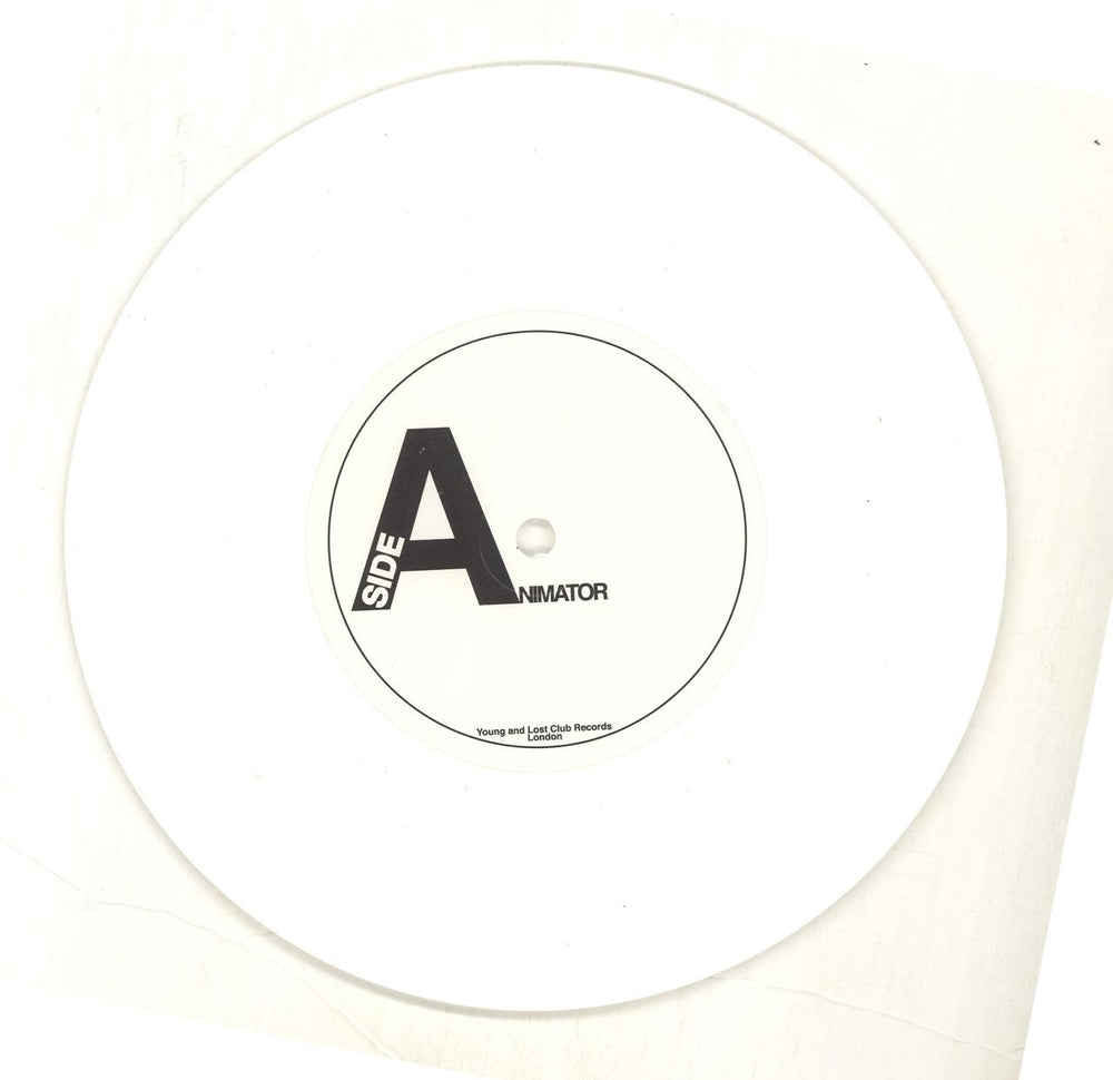 Pull Tiger Tail Animator - Grey-Sprayed Sleeve + Blue Stamp UK 7" vinyl single (7 inch record / 45) PDY07AN414288