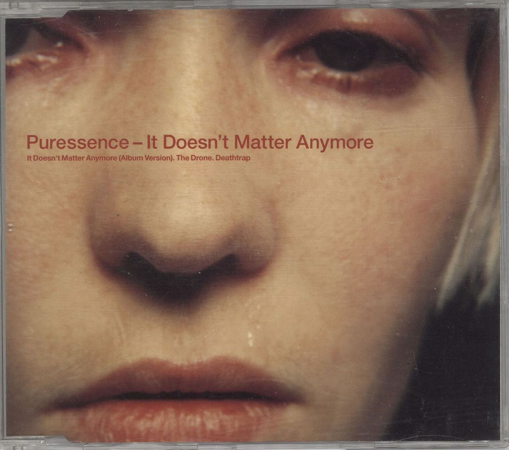 Puressence It Doesn't Matter Anymore UK CD single (CD5 / 5") CIDX703