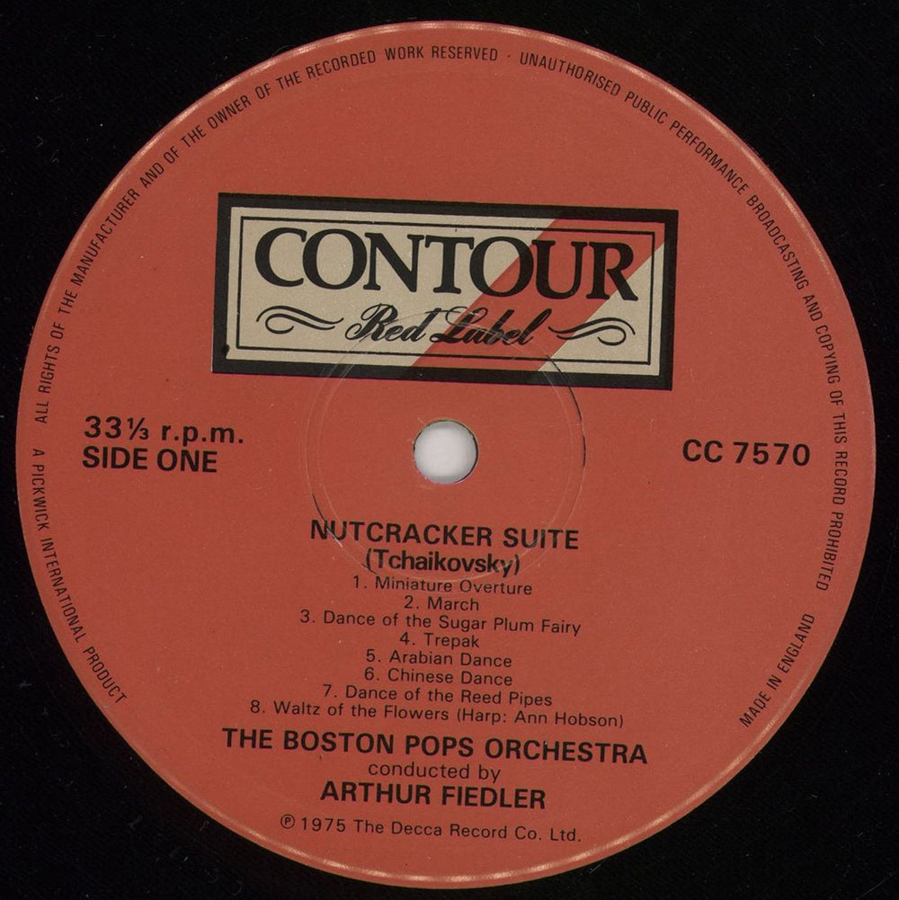 Pyotr Ilyich Tchaikovsky Nutcracker Suite / Peer Gynt Suite No. 1 op. 46 / Solvejg's Song UK vinyl LP album (LP record) T3NLPNU760567