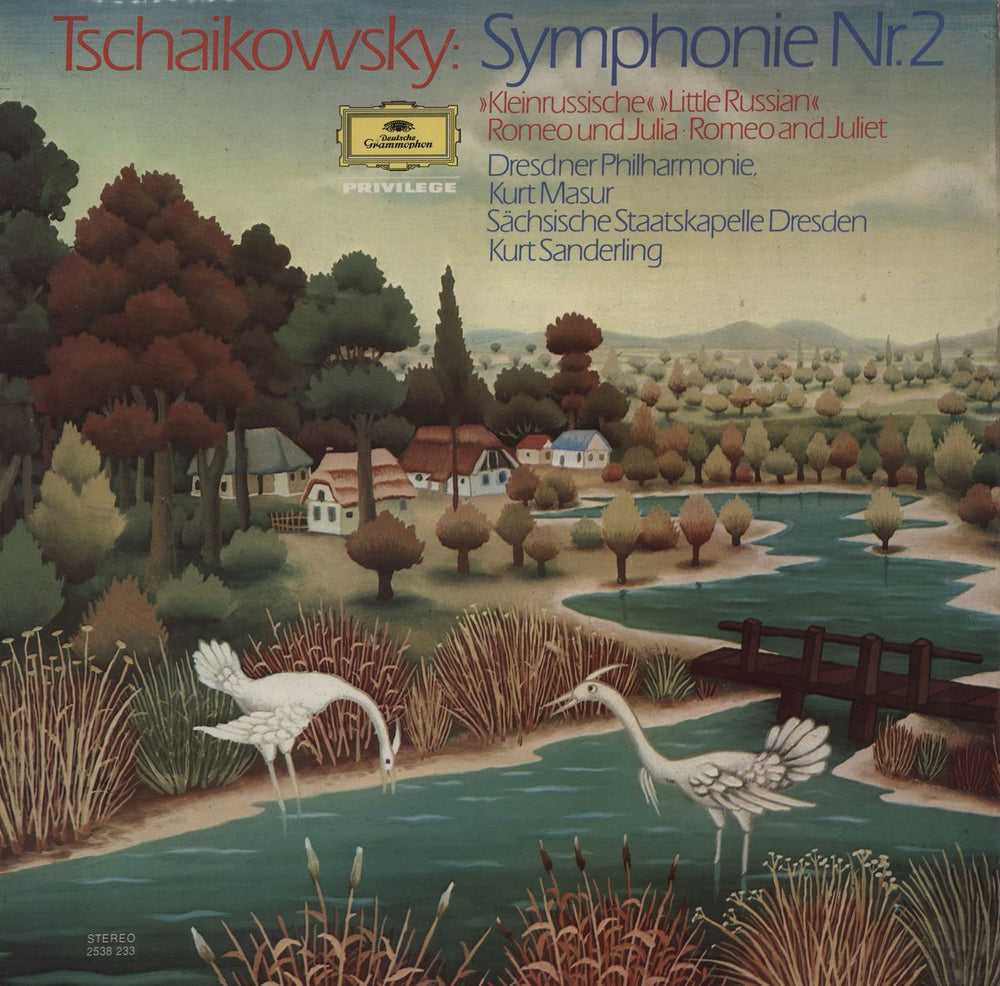 Pyotr Ilyich Tchaikovsky Symphony No. 2 in C Minor "Little Russian" / Romeo And Juliet UK vinyl LP album (LP record) 2538233