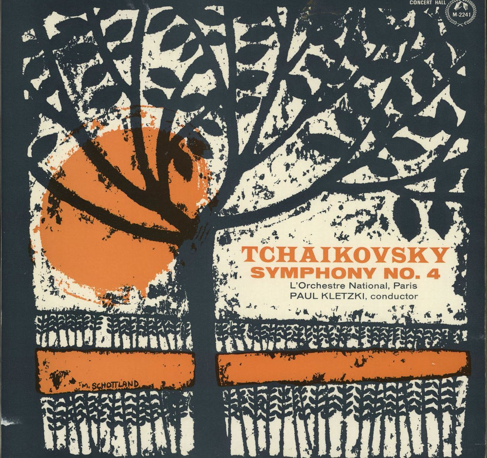 Pyotr Ilyich Tchaikovsky Symphony No. 4 in F Minor, Op.36 UK vinyl LP album (LP record) AM2241