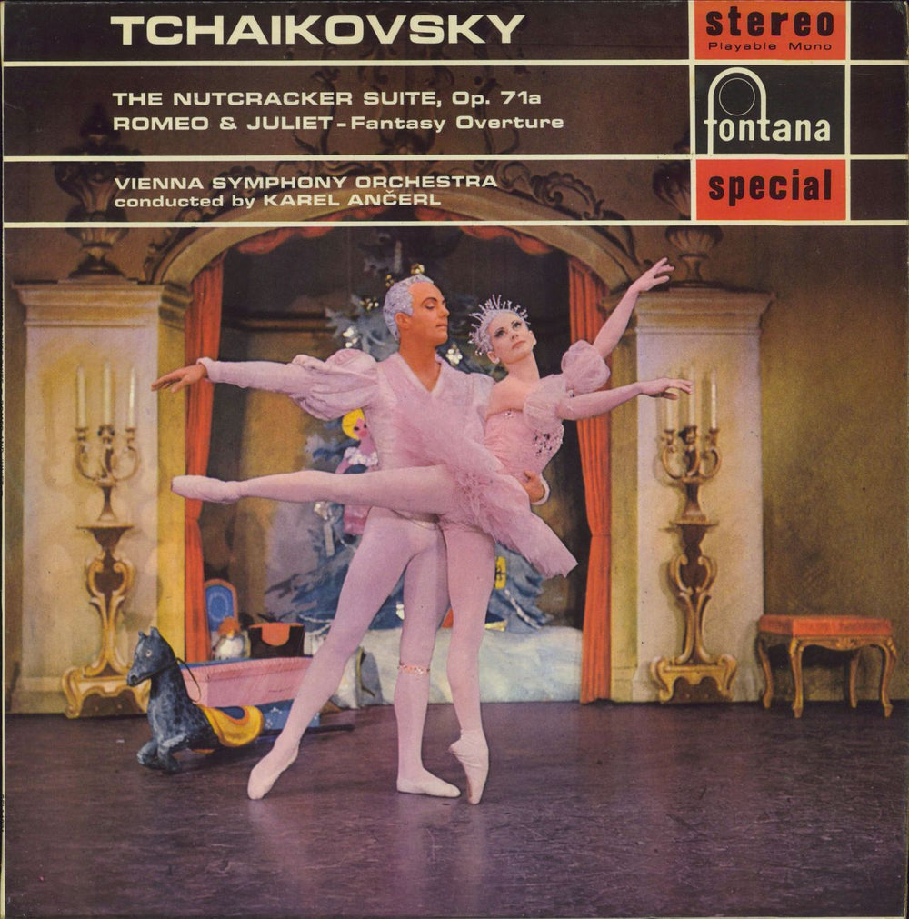 Pyotr Ilyich Tchaikovsky Tchaikovsky: The Nutcracker Suite, Op. 71a / Romeo & Juliet - Fantasy Overture UK vinyl LP album (LP record) SFL14071