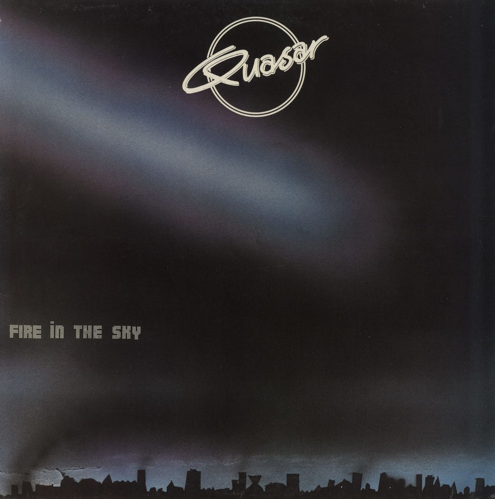 Quasar Fire in the sky UK vinyl LP album (LP record) QUA1