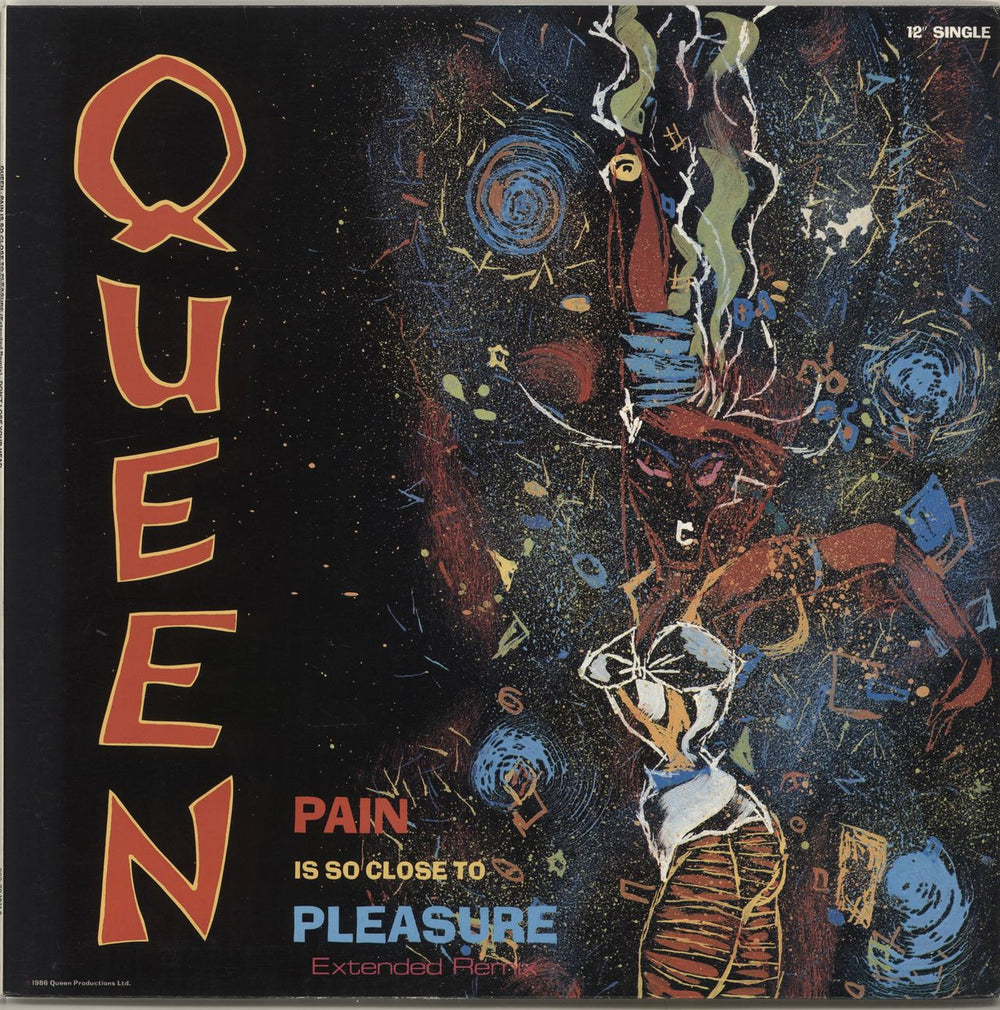 Queen Pain Is So Close To Pleasure - EX German 12" vinyl single (12 inch record / Maxi-single) 0602016116