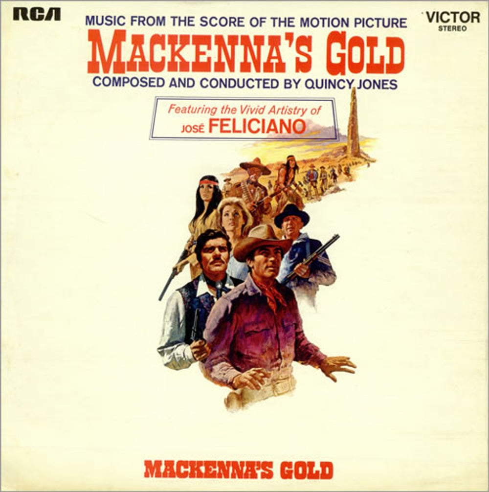 Quincy Jones Mackenna's Gold UK vinyl LP album (LP record) SF8017