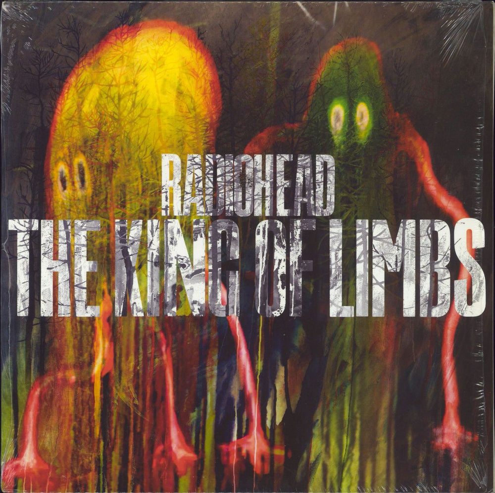 Radiohead The King Of Limbs - Shrink UK vinyl LP album (LP record) TICK001LP