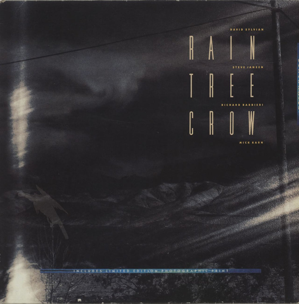 Rain Tree Crow Blackwater + Print UK 12" vinyl single (12 inch record / Maxi-single) VST1340