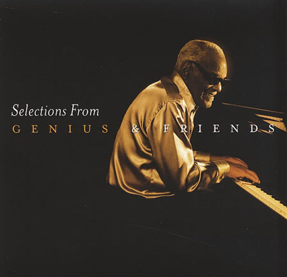 Ray Charles Selections From Genius & Friends US Promo CD-R acetate