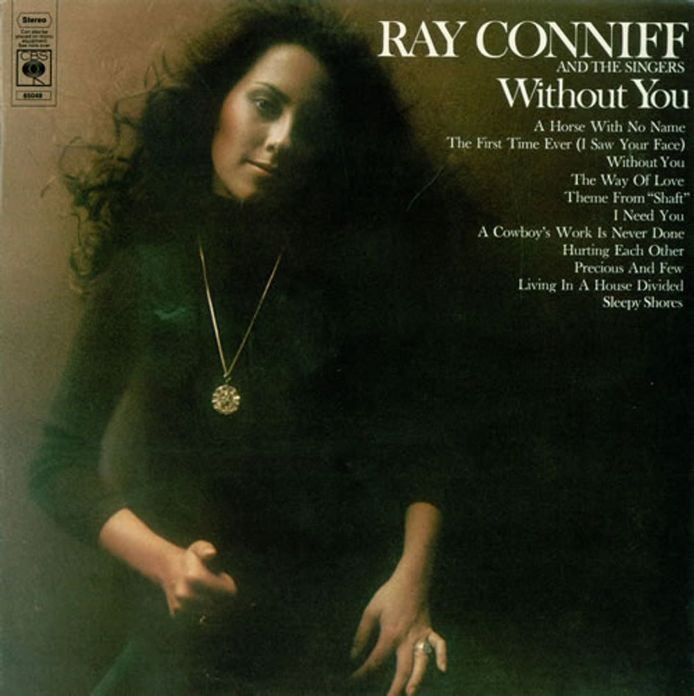 Ray Conniff Without You UK vinyl LP album (LP record) 65049