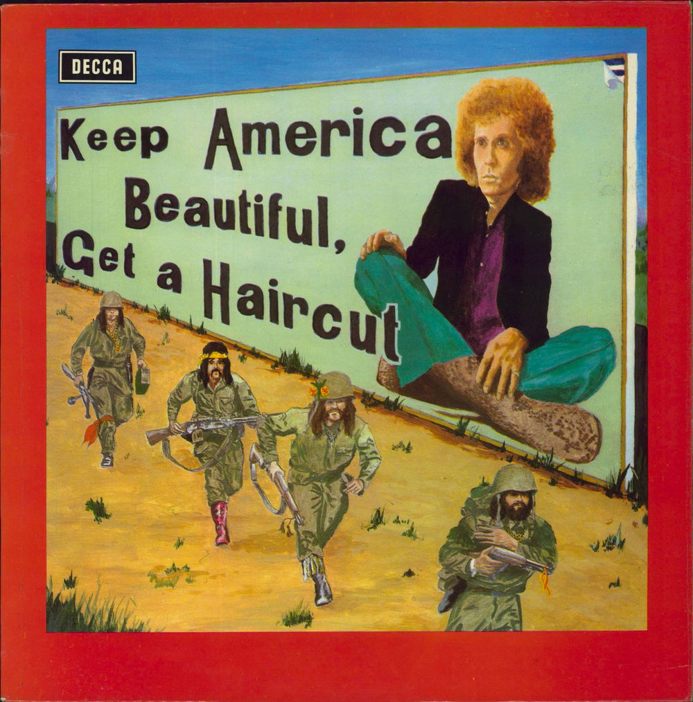 Ray Fenwick Keep America Beautiful, Get A Haircut UK vinyl LP album (LP record) SKL5090