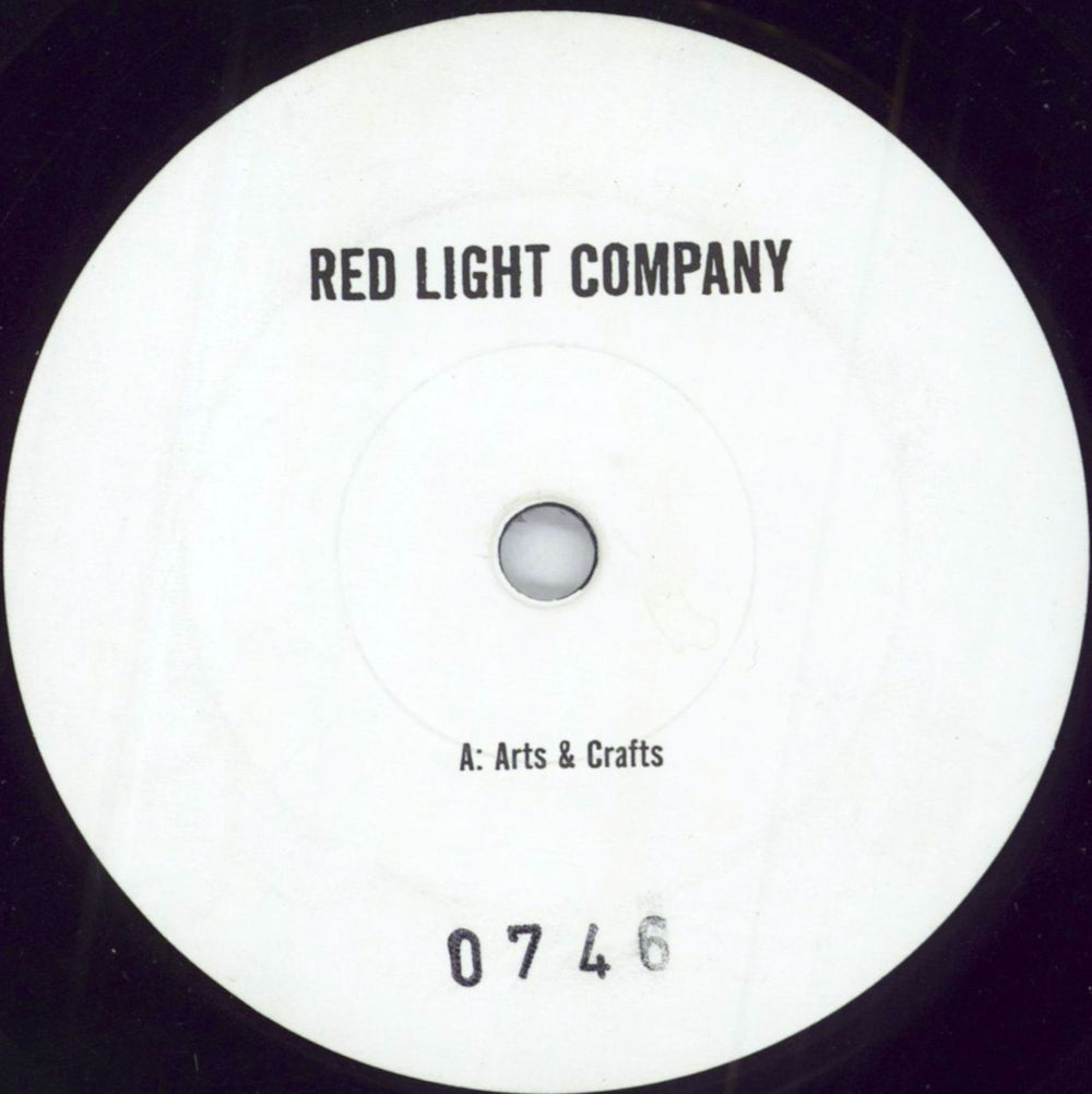 Red Light Company Arts & Crafts - Numbered UK 7" vinyl single (7 inch record / 45) LAVOLTA022X