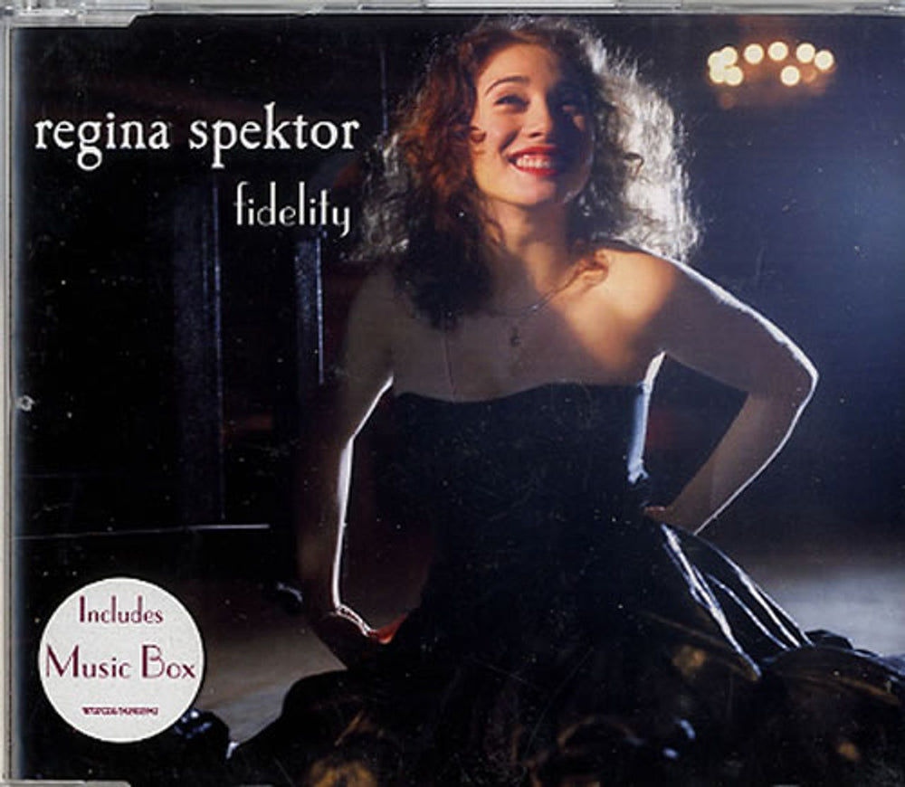 Regina Spektor Fidelity UK CD single (CD5 / 5") W737CD1