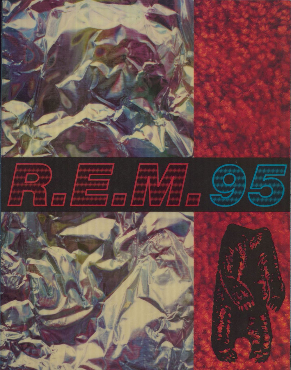 REM '95 Tour + Ticket Stub UK tour programme TOUR PROGRAMME