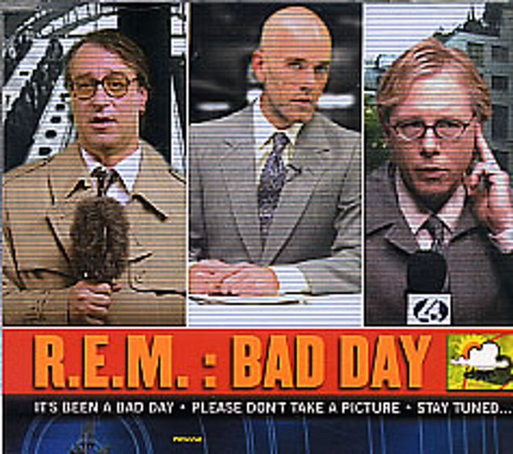 REM Bad Day German Promo CD single (CD5 / 5") PRO4296