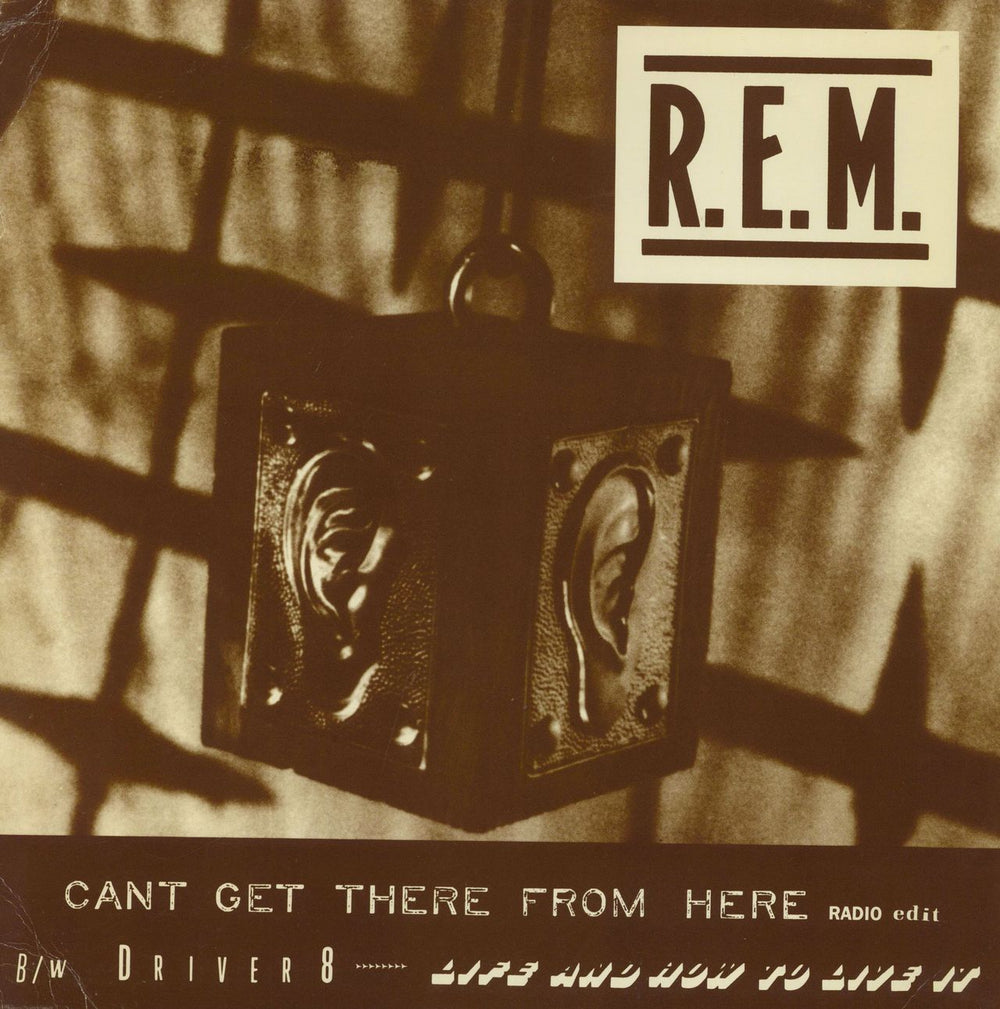 REM Can't Get There From Here US Promo 12" vinyl single (12 inch record / Maxi-single) L33-17004
