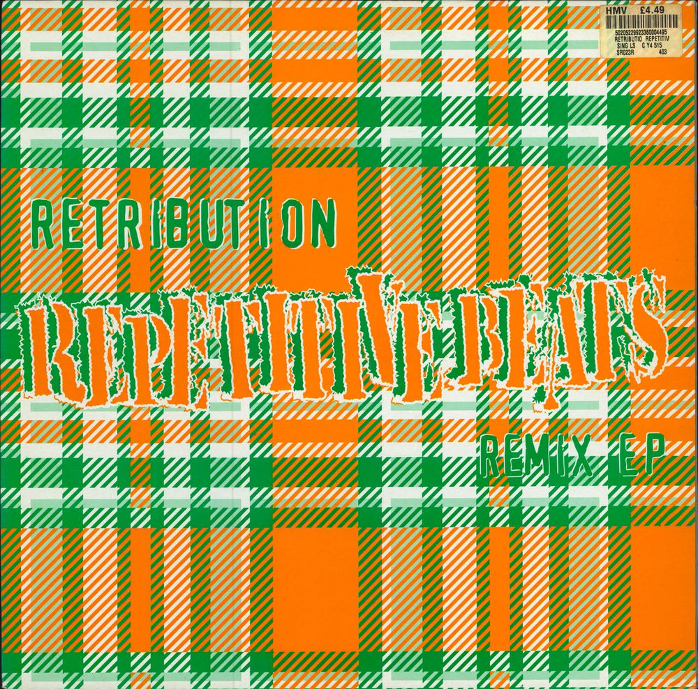 Retribution Repetitive Beats Remix EP UK 12" vinyl single (12 inch record / Maxi-single) SR023R