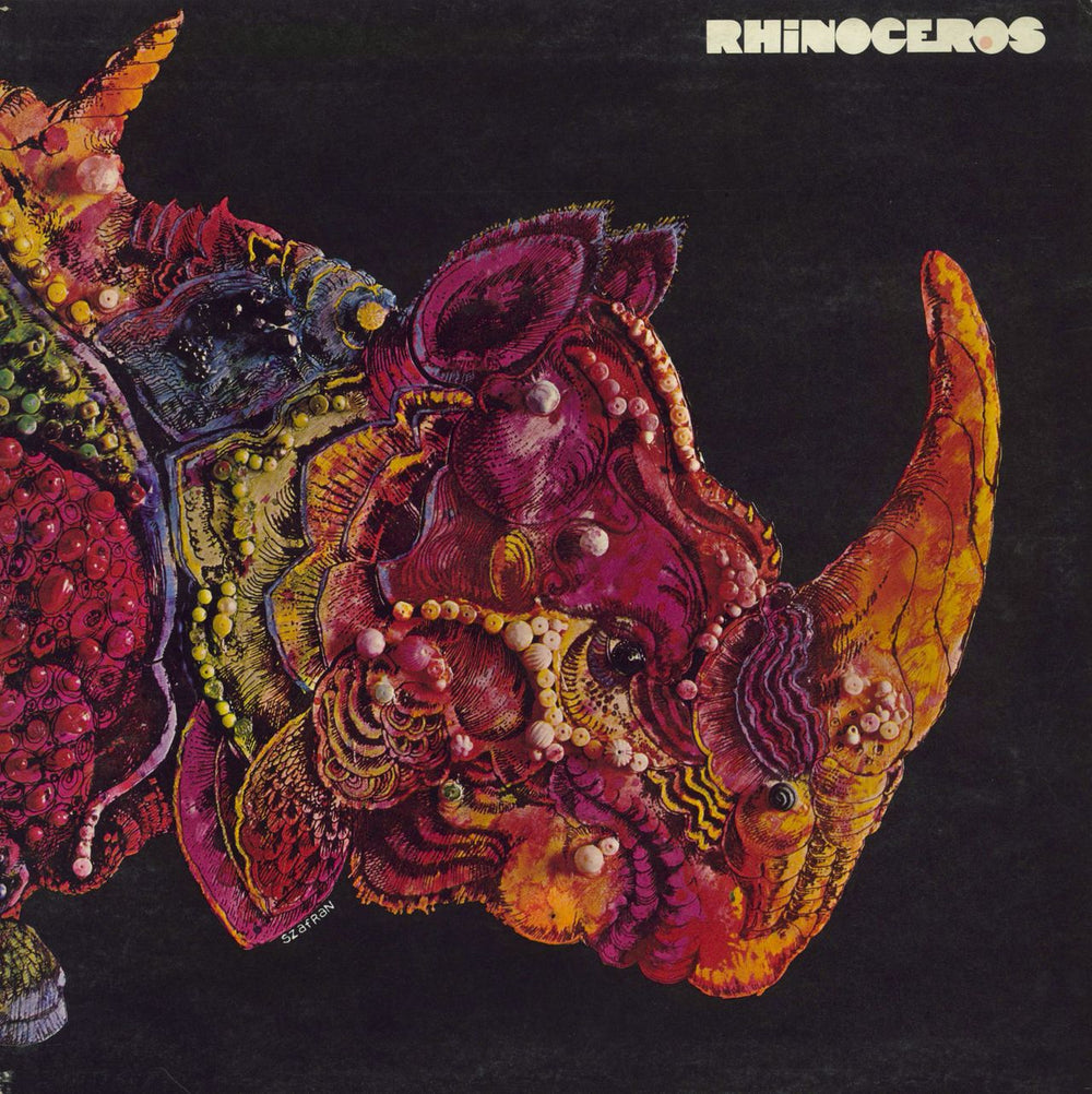 Rhinoceros Rhinoceros UK vinyl LP album (LP record) EKS74030