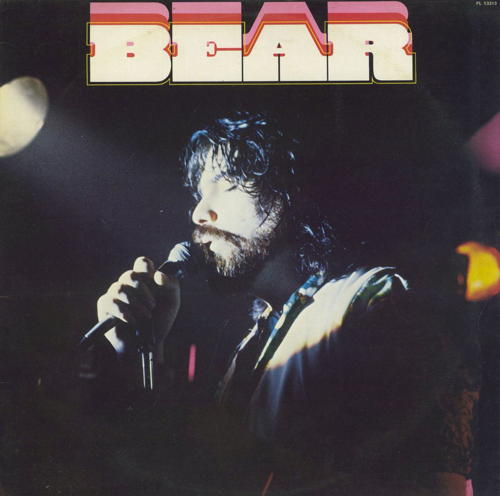 Richard T. Bear Bear UK vinyl LP album (LP record) PL13313