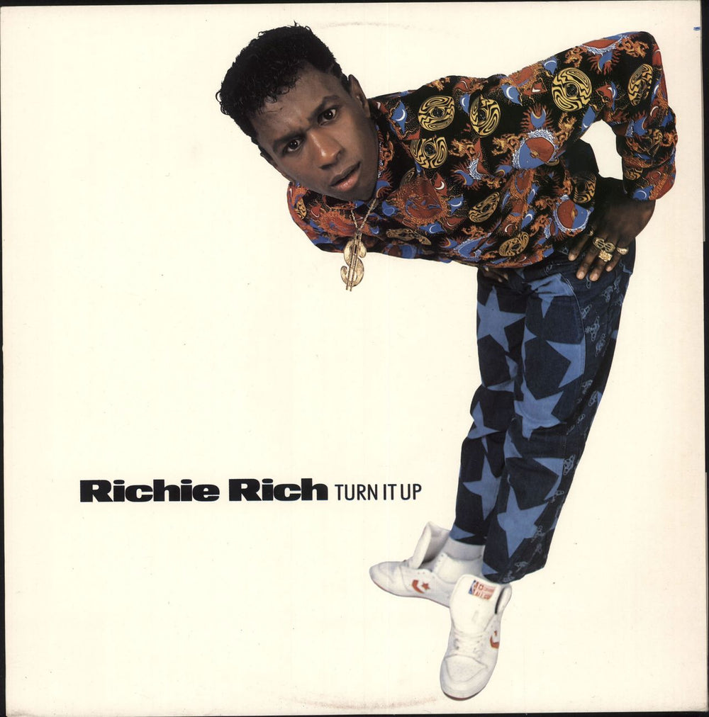 Richie Rich Turn It Up UK 12" vinyl single (12 inch record / Maxi-single) JABX68