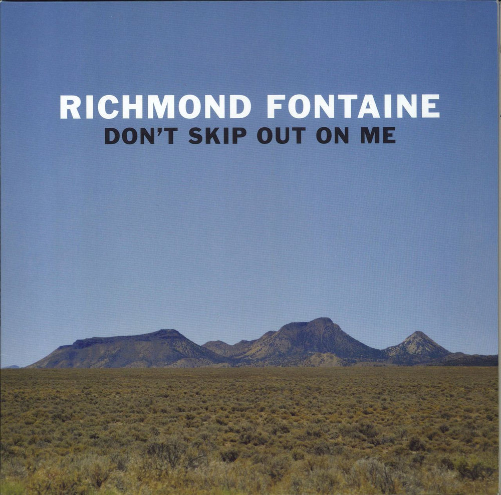 Richmond Fontaine Don't Skip Out On Me UK vinyl LP album (LP record) DECOR45LP