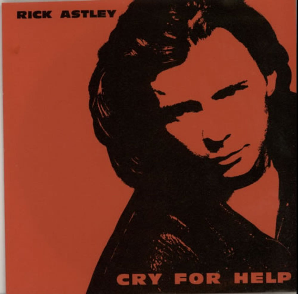 Rick Astley Cry For Help UK 7" vinyl single (7 inch record / 45) PB44247