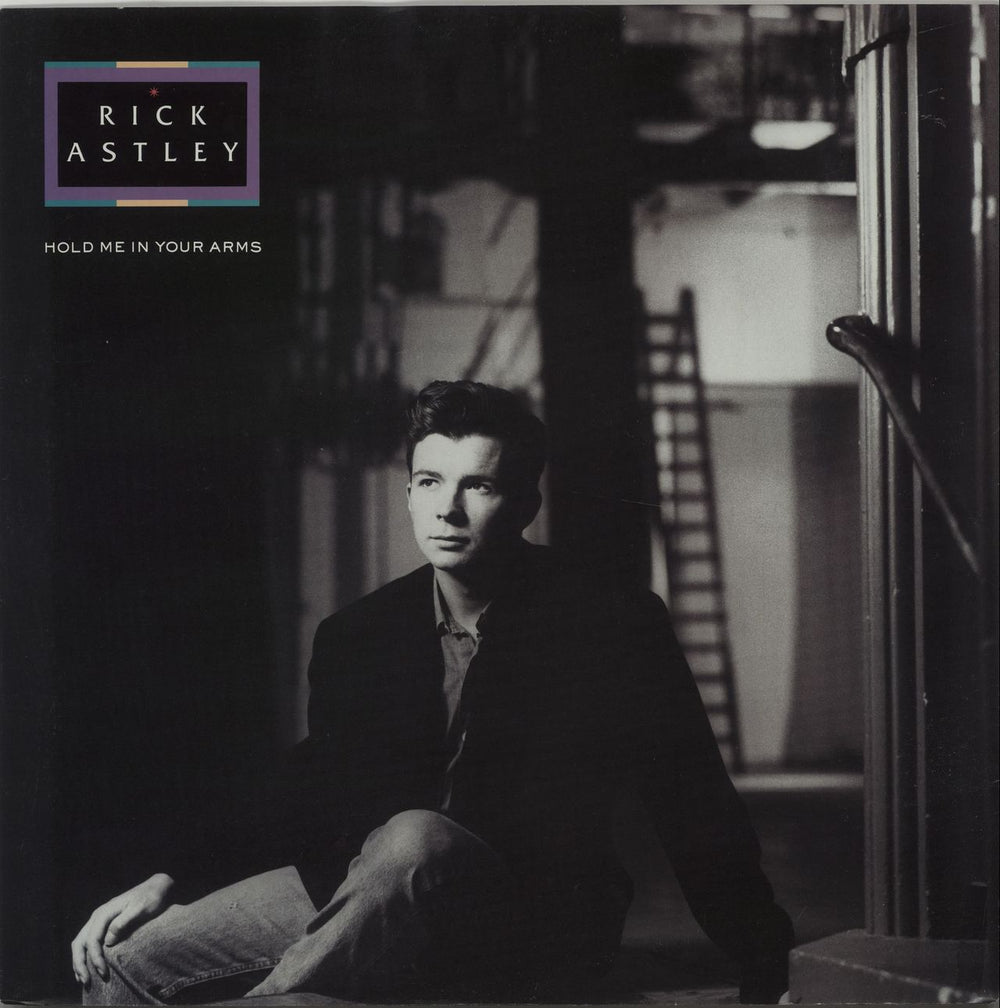 Rick Astley Hold Me In Your Arms UK 12" vinyl single (12 inch record / Maxi-single) PT42616