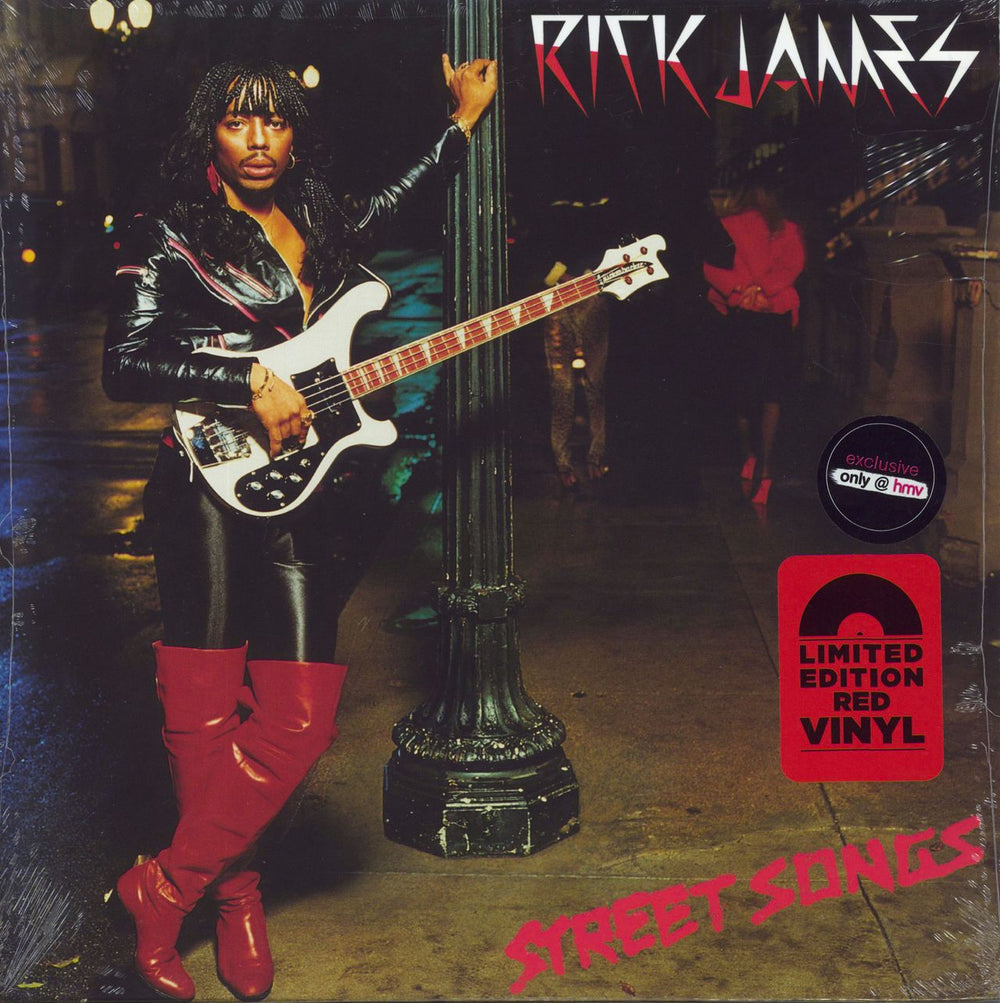 Rick James Street Songs - 180gm Red Vinyl - Sealed UK vinyl LP album (LP record) 0600753160107